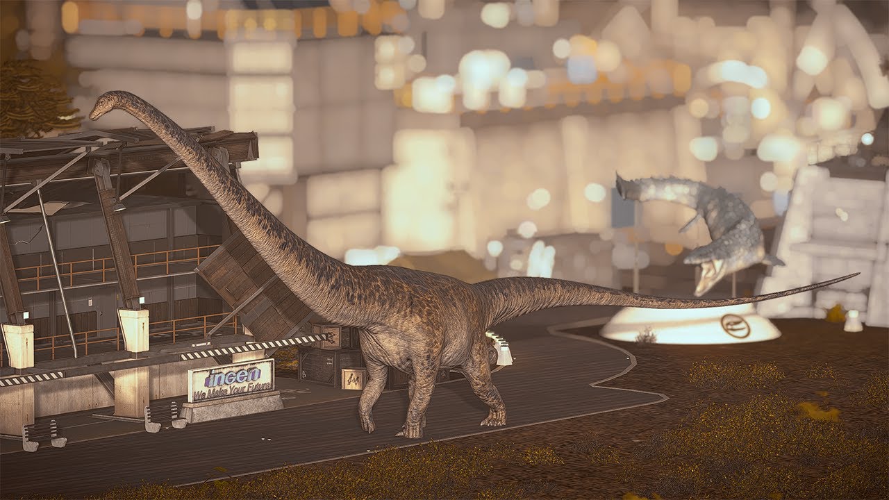 SUPER GIANT BAROSAURUS - Jurassic World Evolution mods