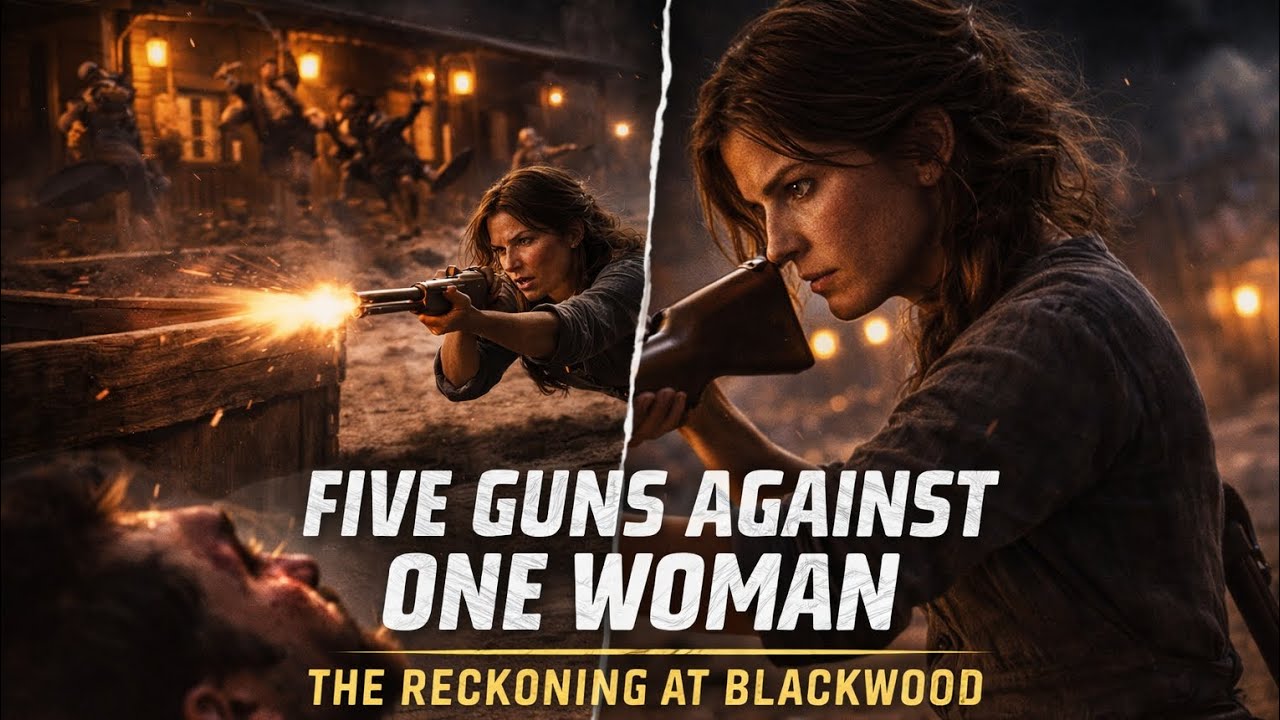👉Five Guns Against One Woman — The Reckoning at Blackwood.