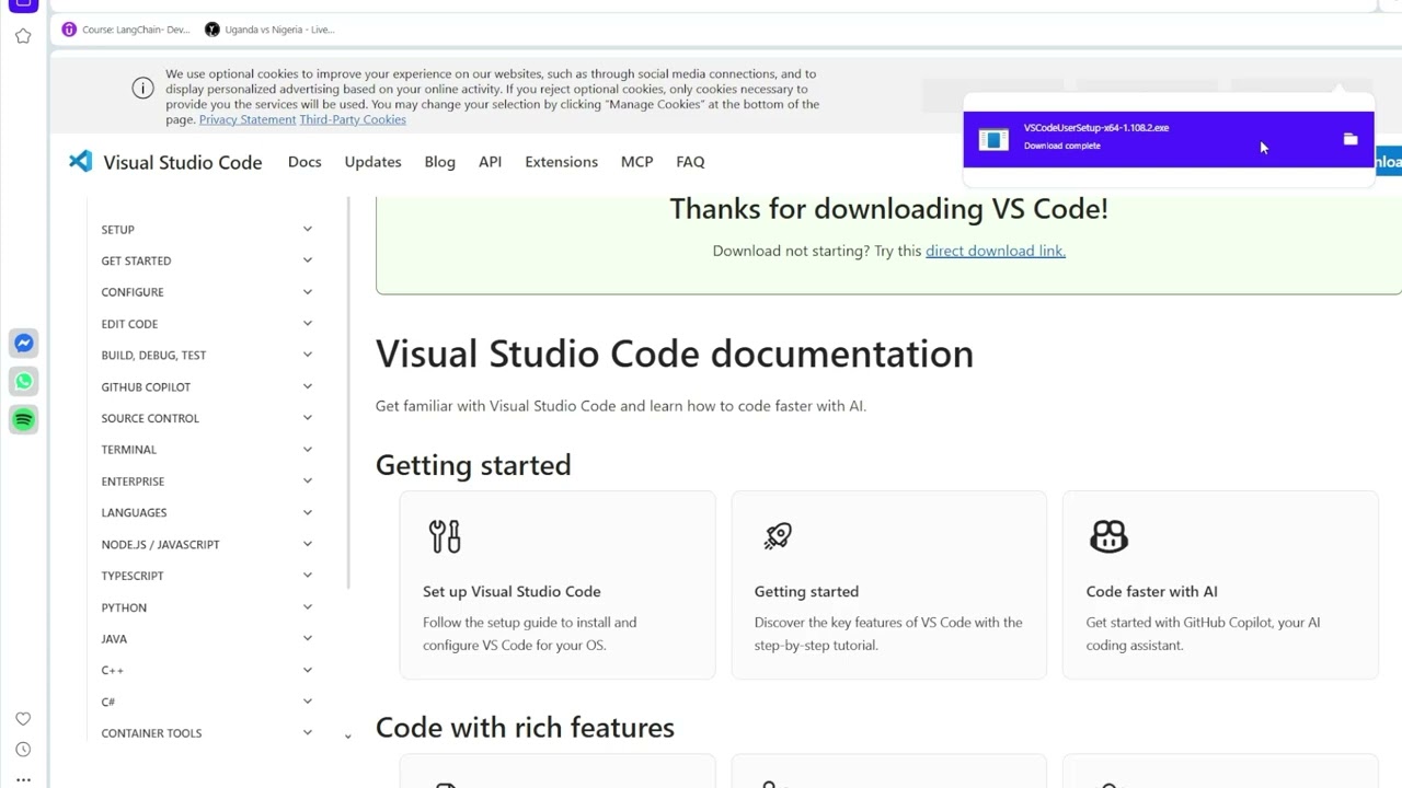 Visual Studio Download and Installation