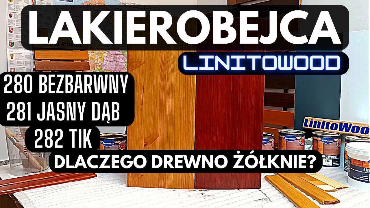 LAKIEROBEJCA DO DREWNA LINITOWOOD 280, 281 i 282