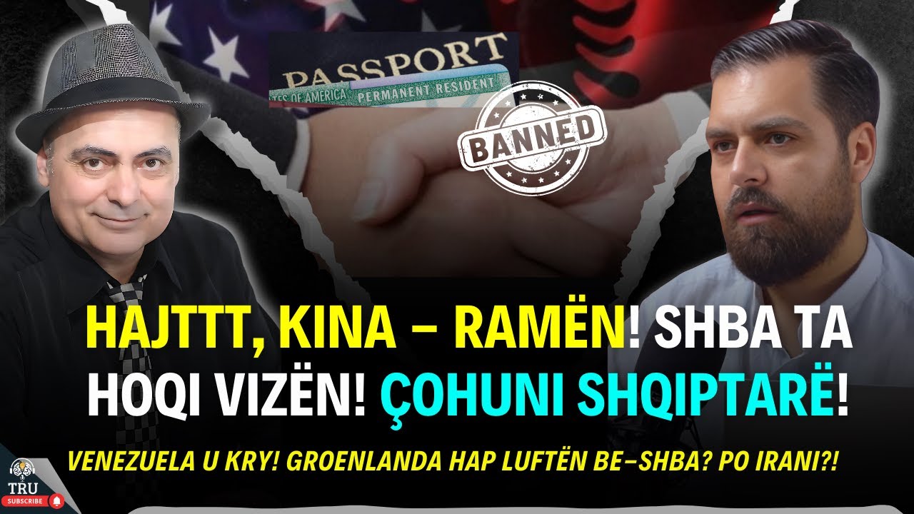 HAJTTT, KINA – RAMËN! SHBA TA HOQI VIZËN! ÇOHUNI SHQIPTARË! |#TruPodcastMedia #ShpendGashi #politikë