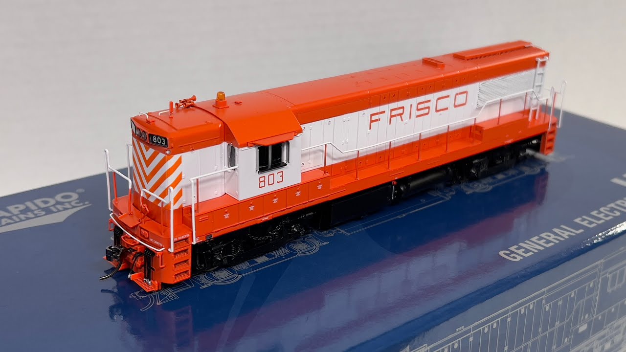 Rapido Trains Ho Scale Frisco GE U25B Review!
