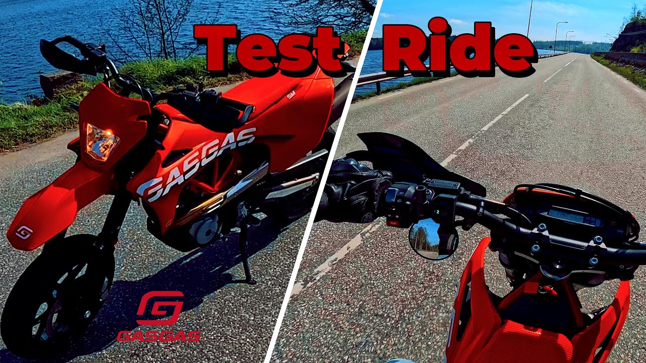 GASGAS 700 SM 2022 Test Ride | GoPro POV Motorcycle Review