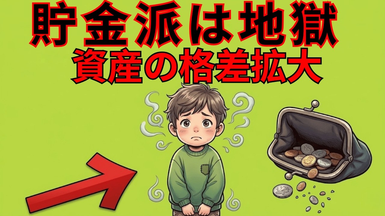 【格差社会を生き抜く】8割の日本人が陥る「投資の勘違い」とは？今すぐ始めないと格差は広がるばかり。| 図解でわかる経済とお金