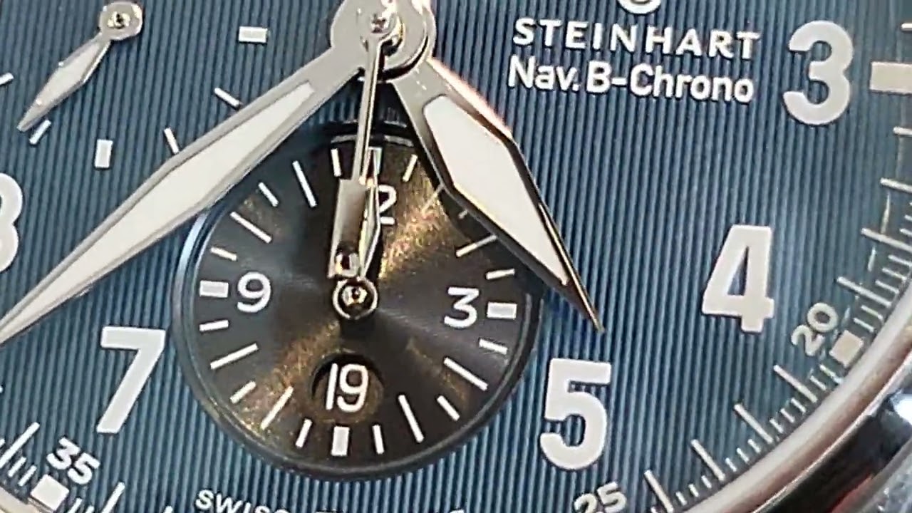Steinhart NAV.B-CHRONO 42 CLASSIC A-TYPE BLUE