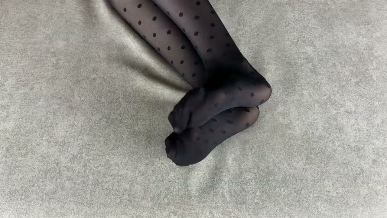 Nylon ASMR | Helping You Unwind in Sheer Pantyhose