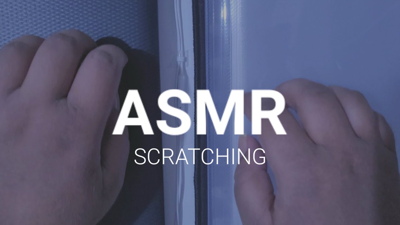ASMR – ARRANHANDO O SEU CÉREBRO COM SCRATCHING EM OBJETOS ALEATÓRIOS #asmr #scratching