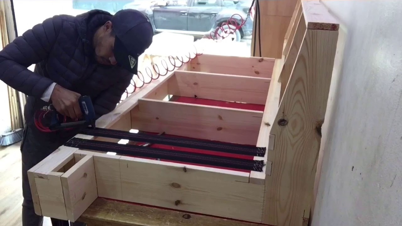 Construire salon moderne