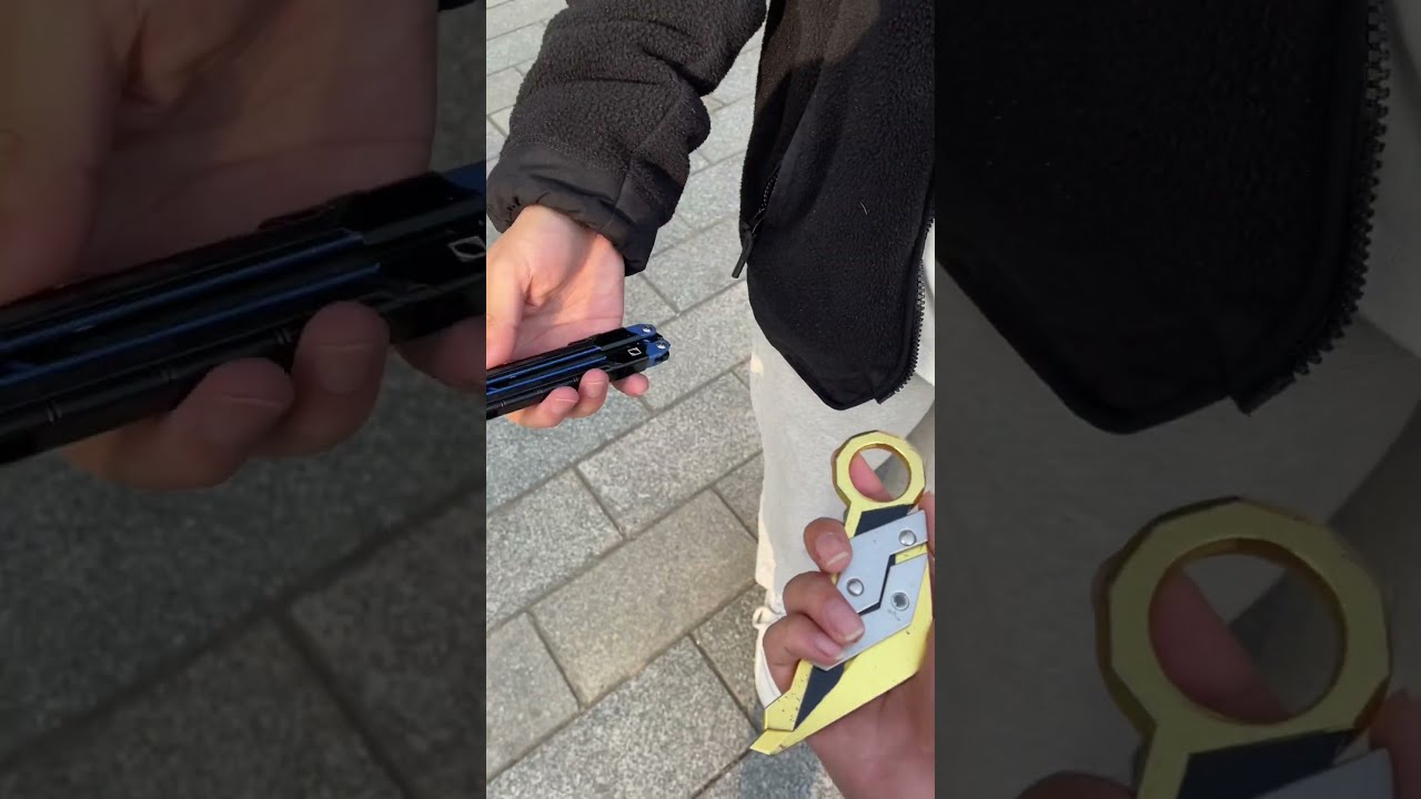 Unboxing Valorant Game Props Karambit Champion Knife