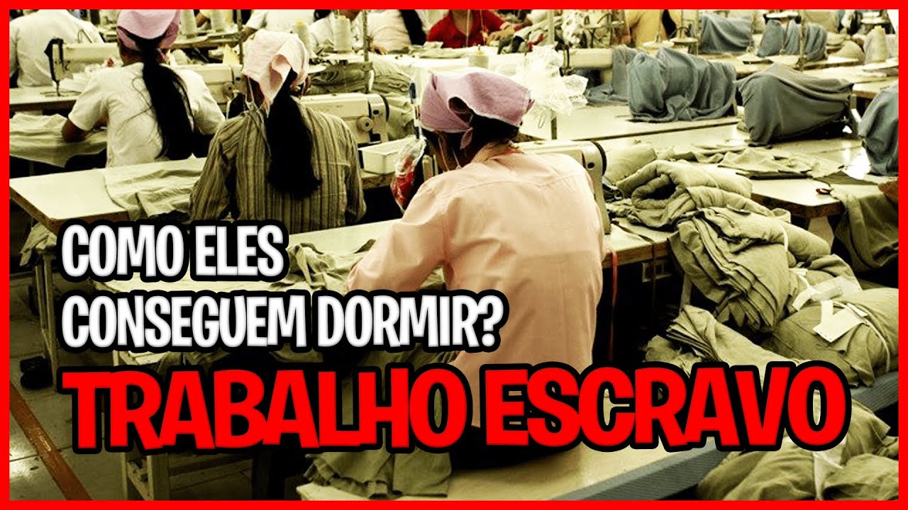 TRABALHO ESCRAVO EM MODA *Eu n&atilde;o sei como eles conseguem dormir*