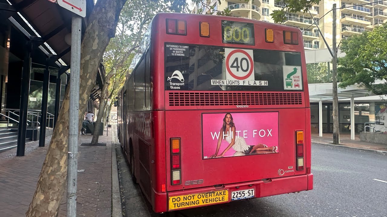 Transit Systems Volvo B12BLE Custom Coaches CB60 Evo II Metrobus 2255 ST Burwood 530.