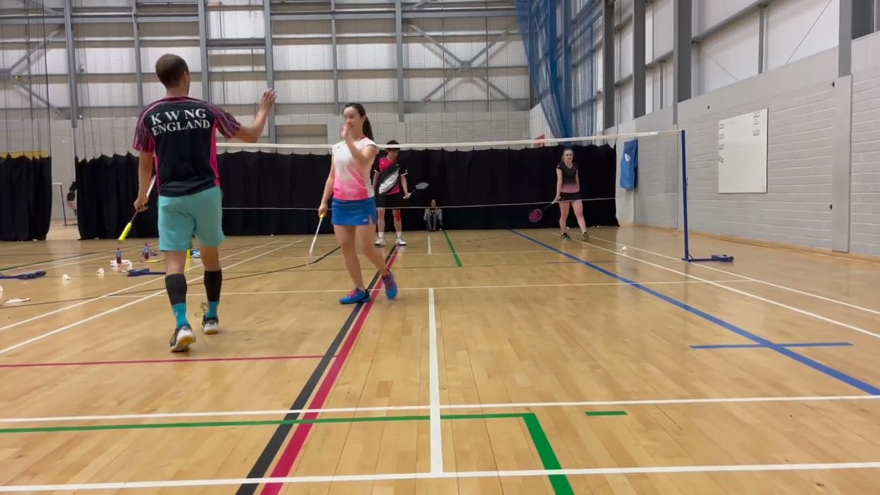 DBA Senior Silver 2022｜Mixed Doubles semi final｜Ka Wai Ng/Jessica Choi VS Jason Ou/Lucy Brierley