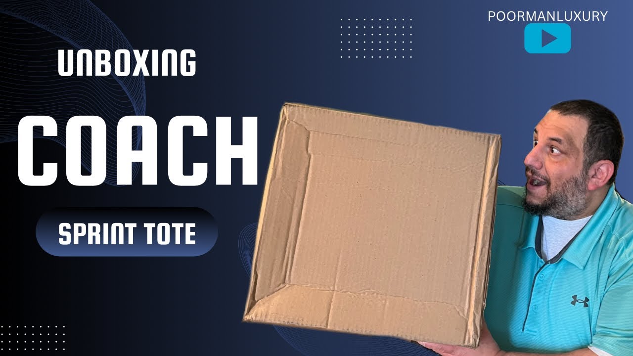 Unboxing Coach Sprint Tote