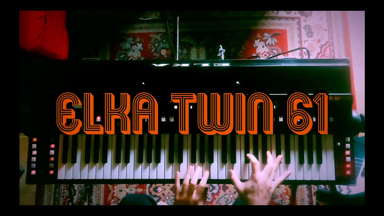 Elka Twin 61 - Vintage Analog Synthesizer (1981) HD