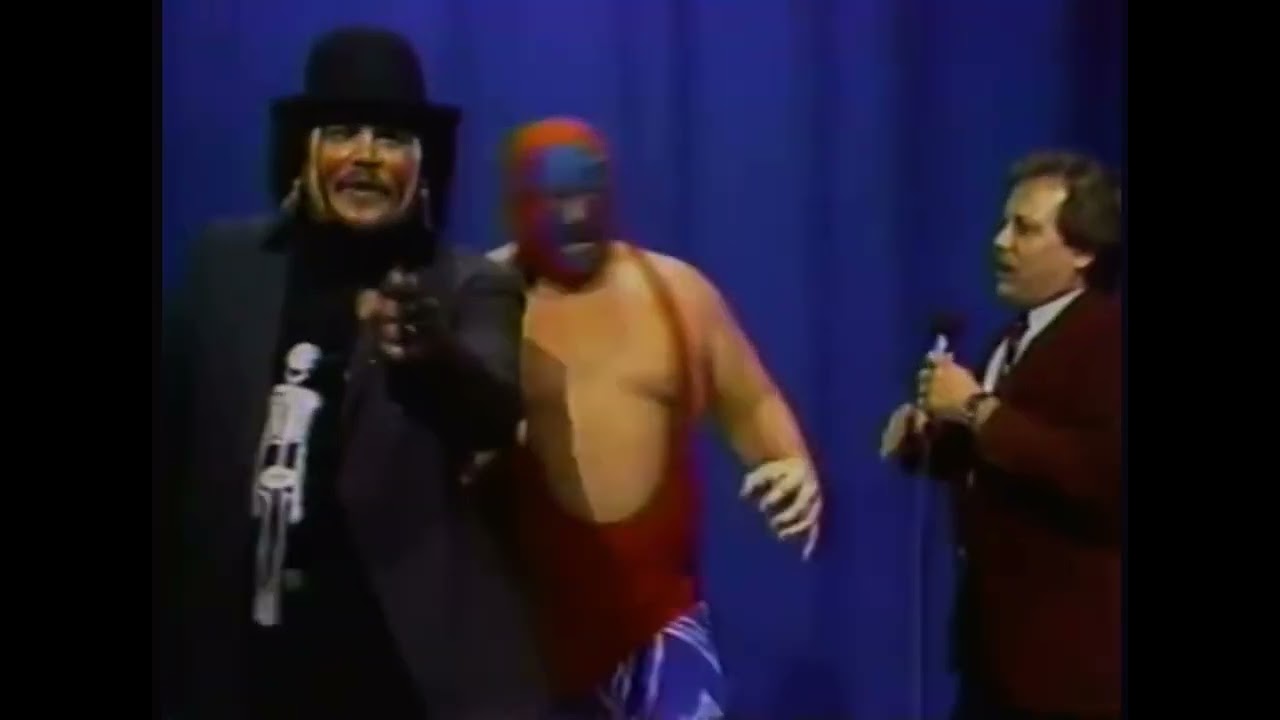 The Greatest Wrestling Promo Ever - Monster #2 (I think). Give em 1 of deez and give em 1 of doze