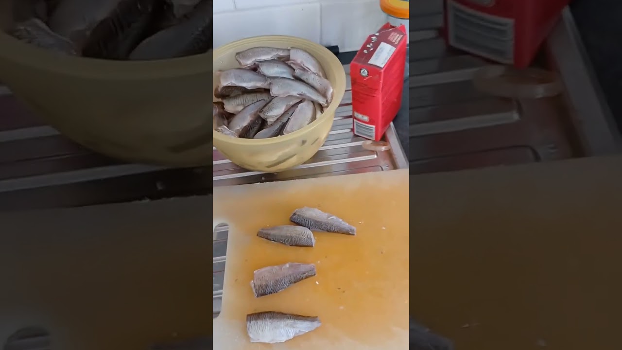 Purkkikalan valmistaminen. Lähiruokaa parhaimmillaan.