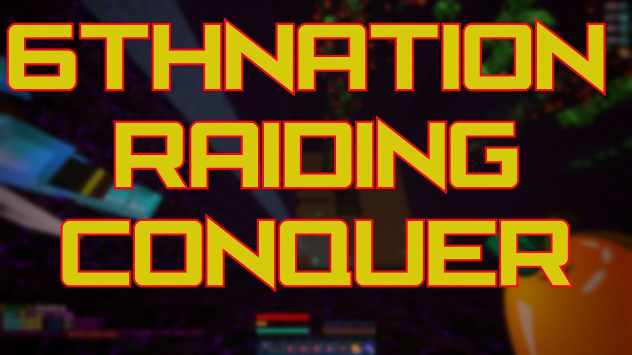 6thNation Raiding Conquer // AC-130 Cannon Gontroller Minecraft Factions