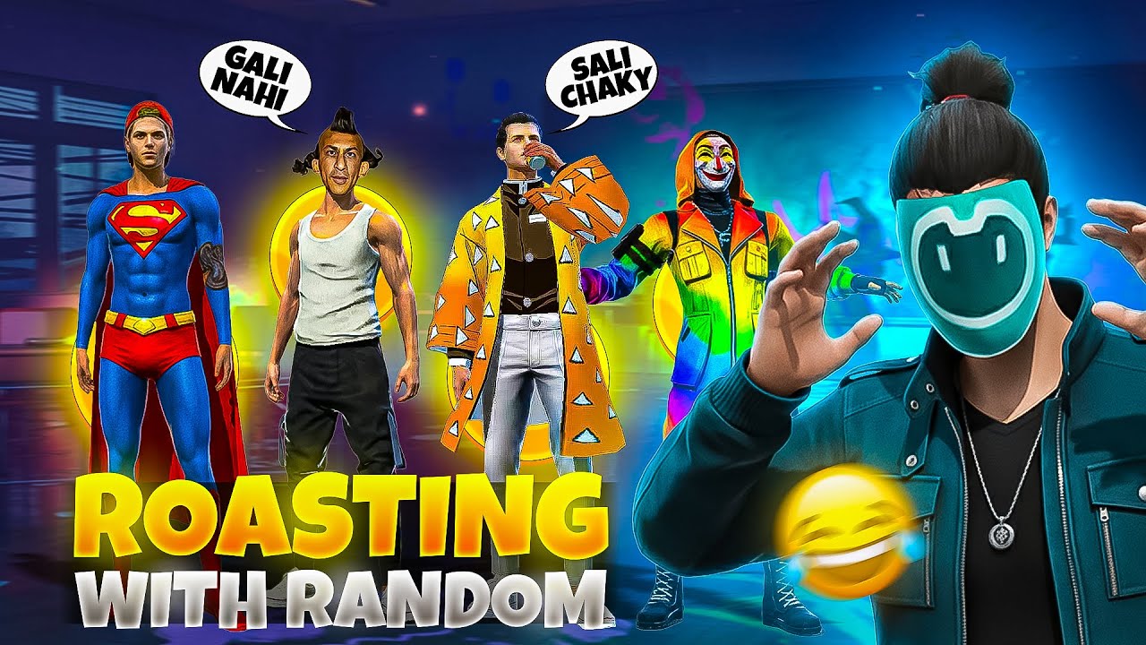 Dark Roasting Random Players in Free Fire 😂