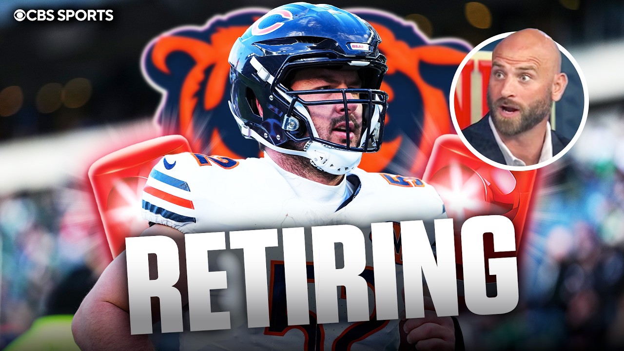 Kyle Long reacts to Drew Dalman announcing his retirement after 5 seasons in NFL