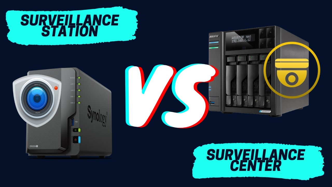 Soluciones de videovigilancia Synology vs  Asustor
