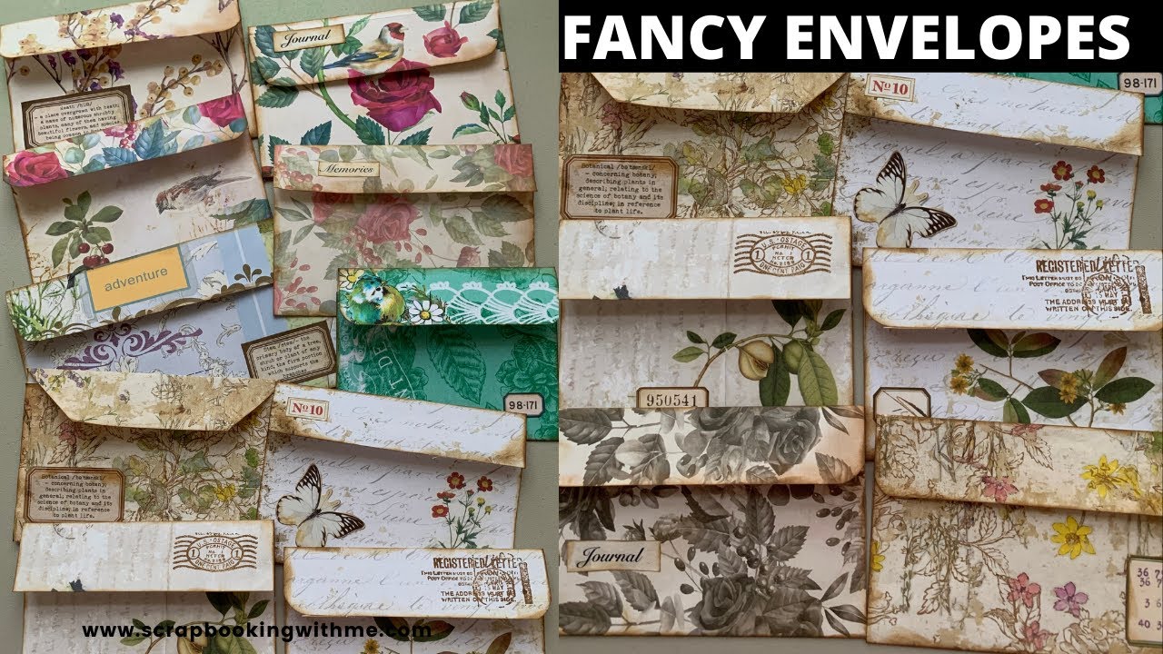 #roxysweeklychallenge ~ FANCY ENVELOPE JOURNALING POCKETS ~ TUTORIAL