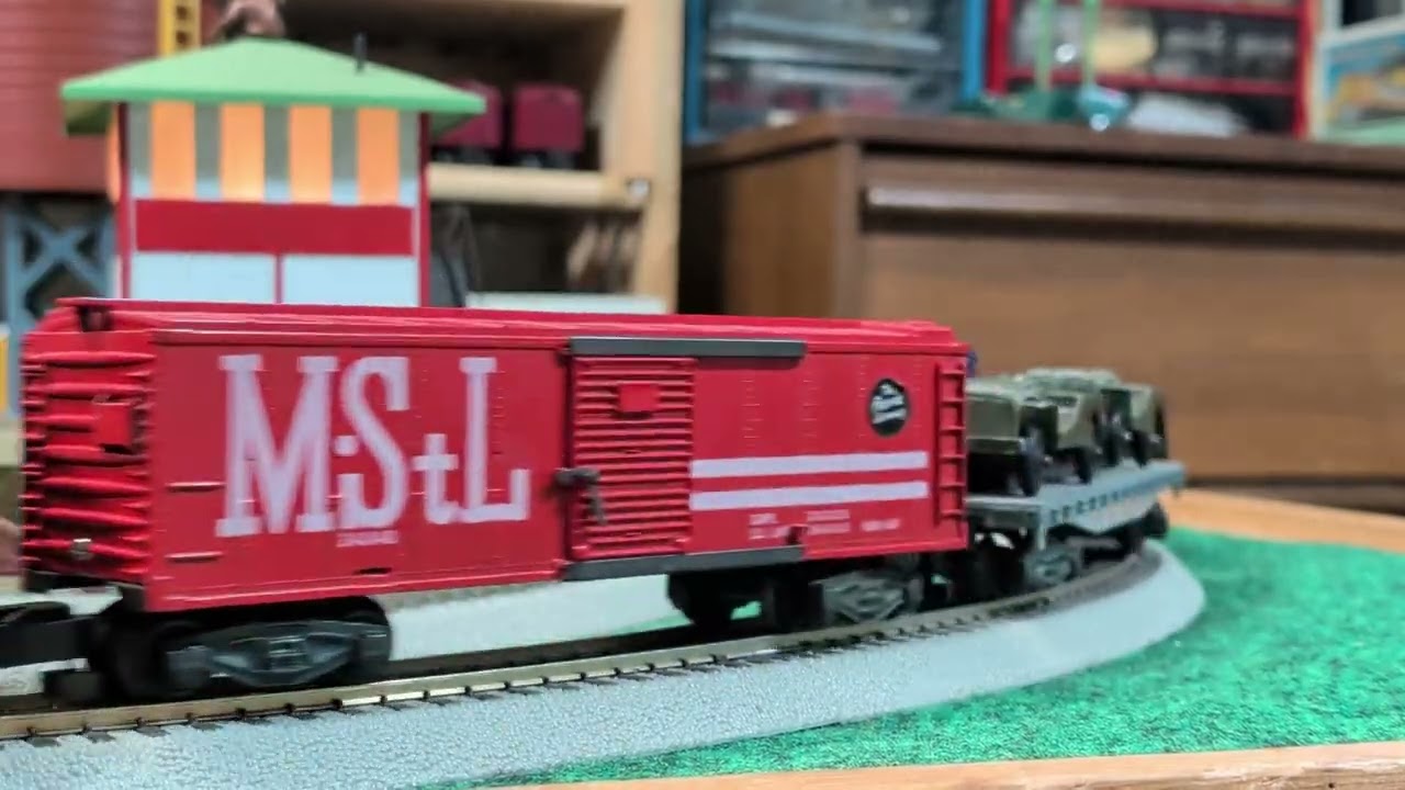Running American Flyer 1959 Pathfinder set #20545 at Gary's 01-06-2026