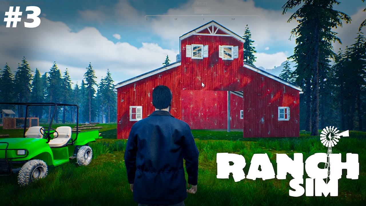 NEW BARN HOUSE FOR COWS AND PIGS
