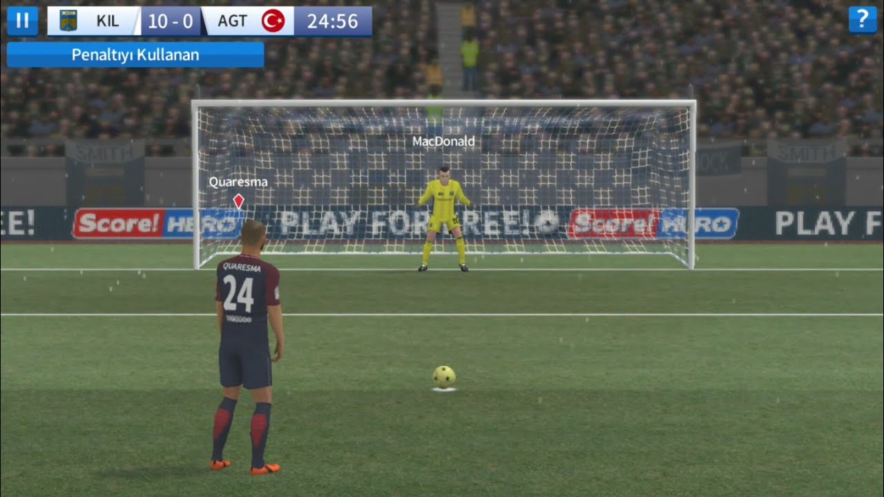 10-0 DAN GERI DÖNÜŞ DREAM LEAGUE SOCCER 2017 [TÜRKÇE]