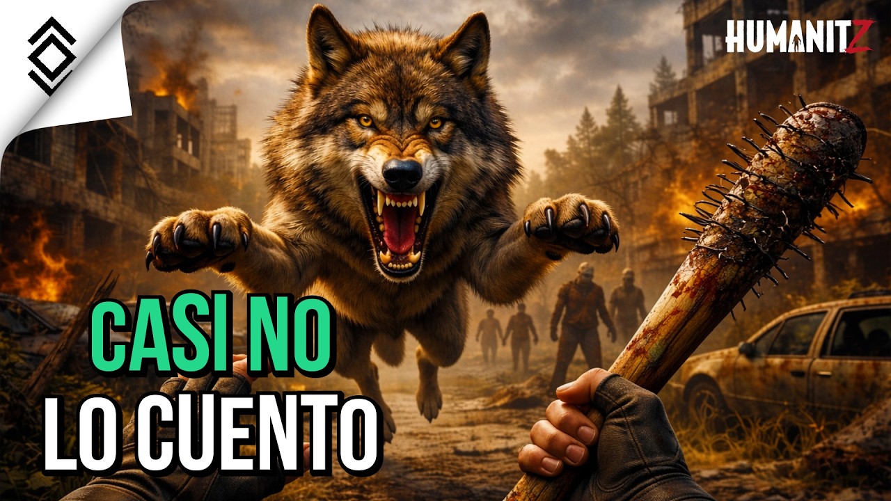 LOBO me deja al 16% y CASI NO LO CUENTO | HumanitZ Gameplay