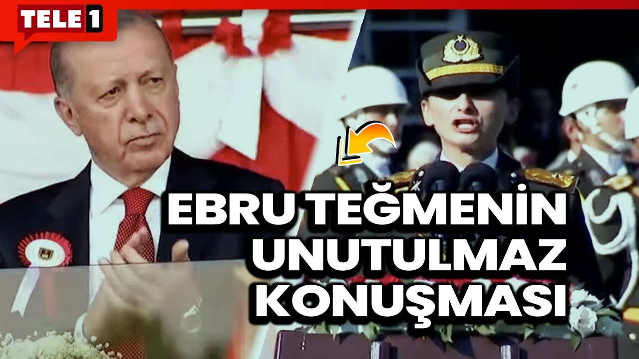 İhraç edilen Teğmen Ebru Eroğlu konuştukça Erdoğan böyle alkışlamıştı