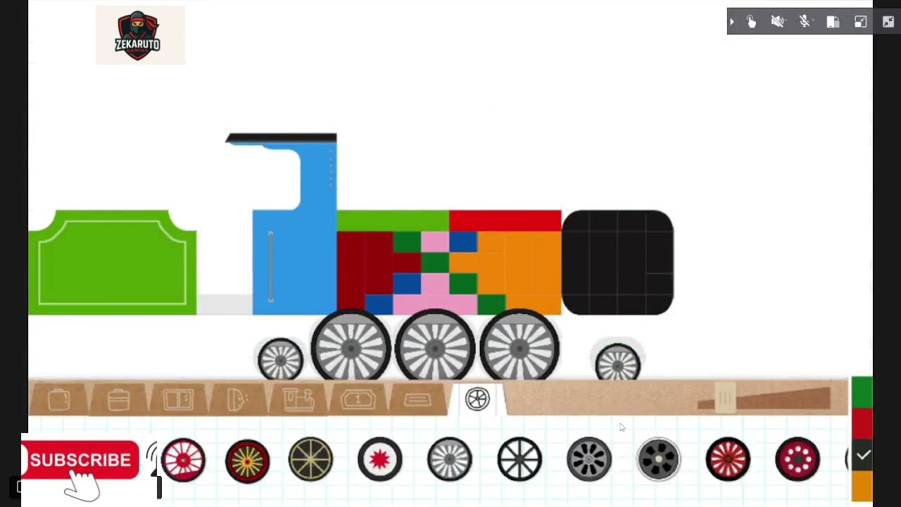 How to build a Lego Train in LABO LADO! Creative Train Build & Gameplay #labolado #automobile #train