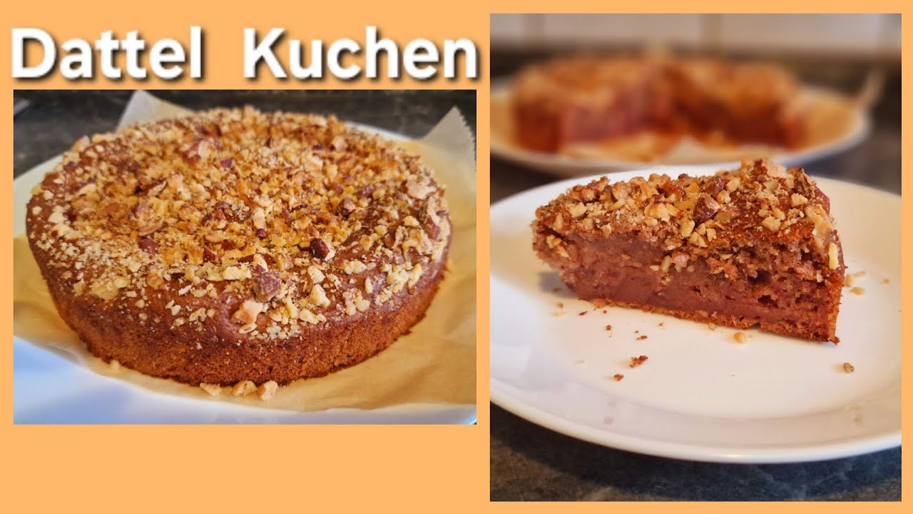 ❤️Dattel kuchen für Ramadan||Date and Walnut Cake😋||د روژی لپاره خورما کیک