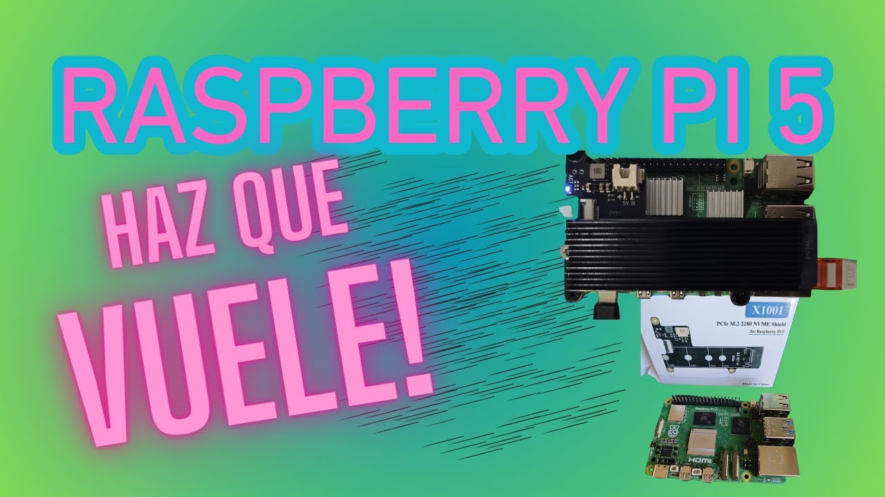 Descubre el potencial de Raspberry Pi 5 | Instalación de Disco Duro M.2 SSD