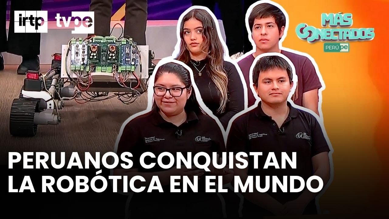 ¡Orgullo peruano! Equipo UNI brilla en la competencia de robótica | Más conectados