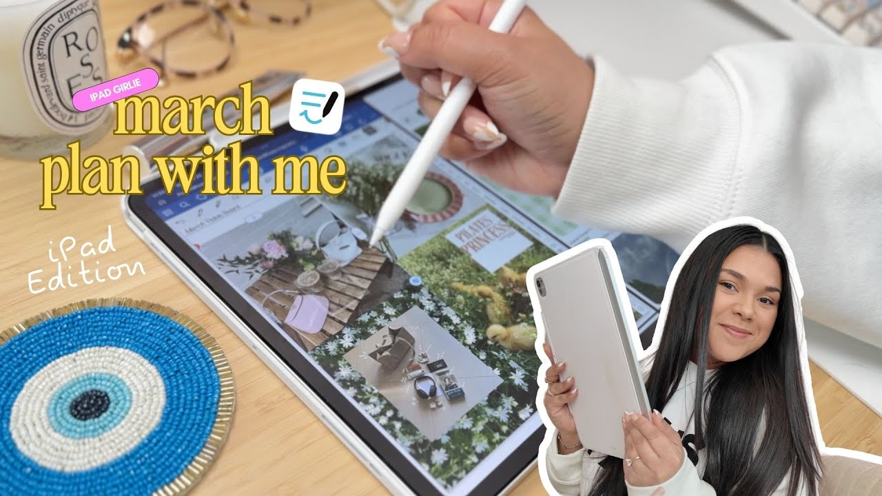 iPad Planner Routine 🍀 March 2025 💫