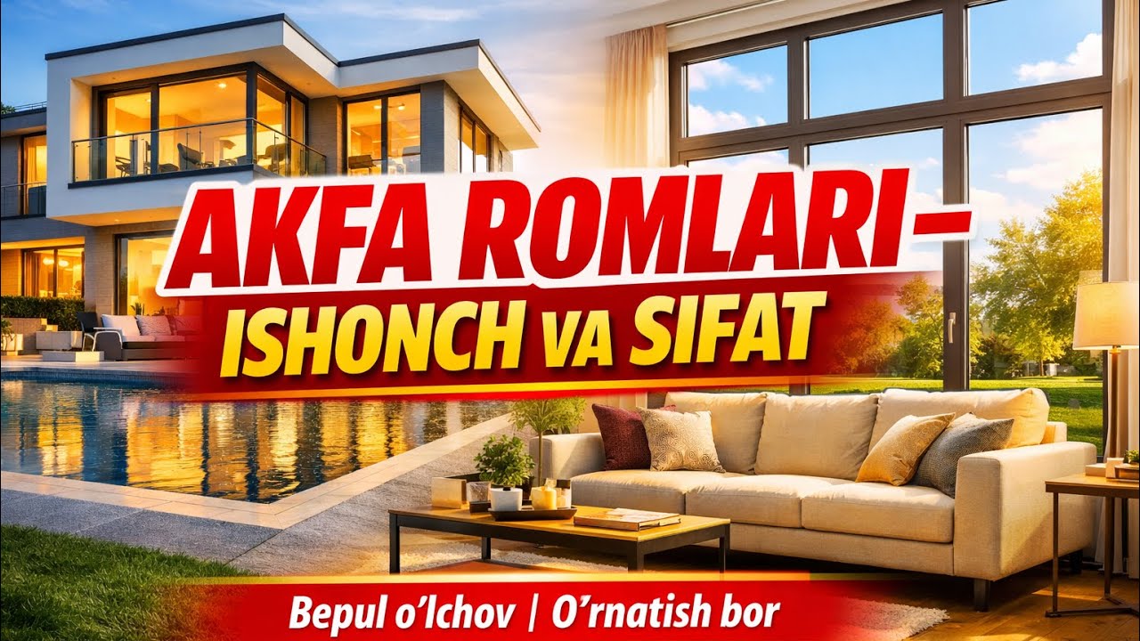 ZAMONAVIY AKFA ROMLARI SIFATI ALO KURKAM VA BEJIRIM NARXLARI ARZON 