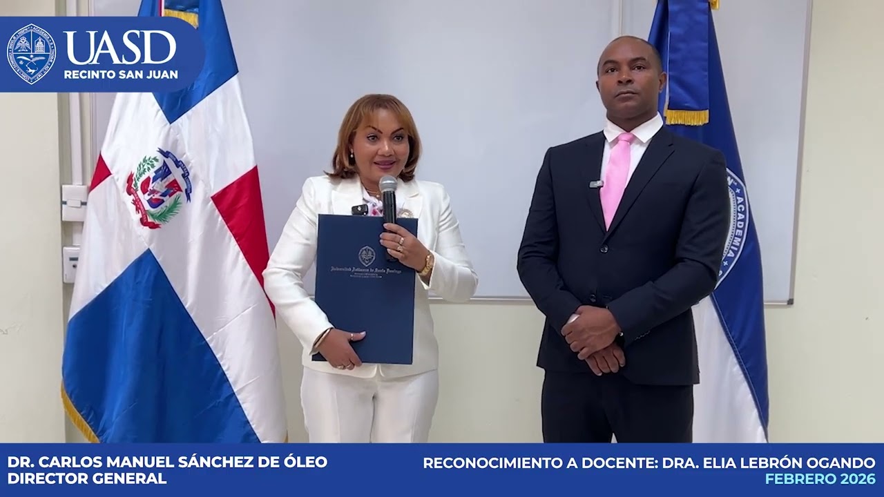 RECONOCIMIENTO DOCENTES: DRA. ELIA LEBRÓN OGANDO