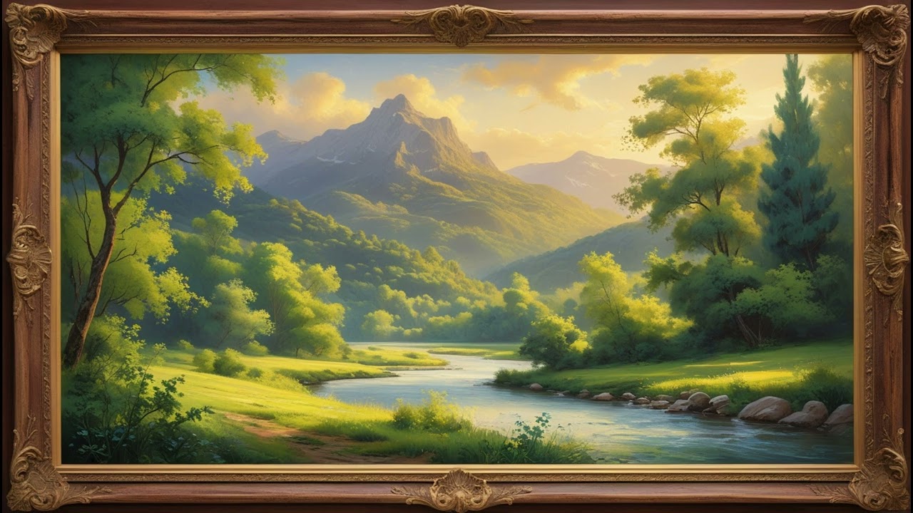 🖼️ Turn Your TV into a Stunning Nature Painting | Art Frame (10 Hours) 🌿✨