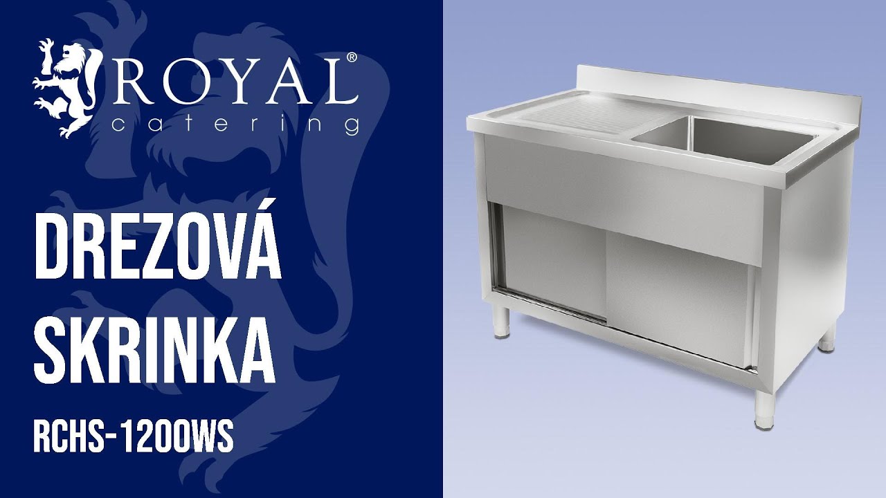 Drezová skrinka Royal Catering RCHS-1200WS  | Predstavenie produktu 10010502