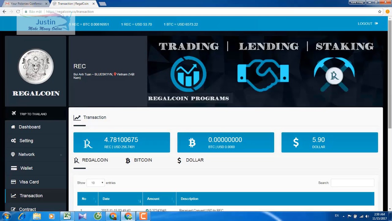Regalcoin - Hướng Dẫn Trọn Bộ D&agrave;nh Cho Nh&agrave; Đầu Tư Regalcoin