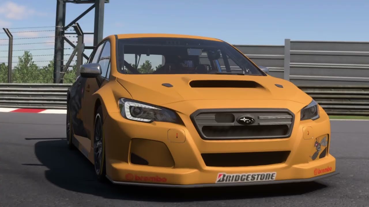 Forza Motorsport - Touring series - Pushing from the back on the Nürburgring with the Subaru!!!