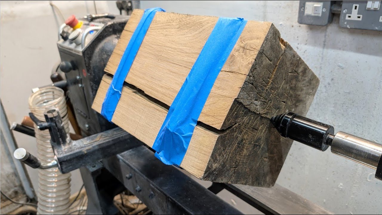 Woodturning Cracked Oak – Will It Hold Together?
