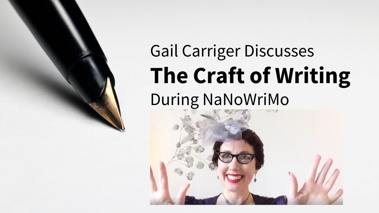 NYT Bestselling Author Gail Carriger Discusses the Craft of Writing