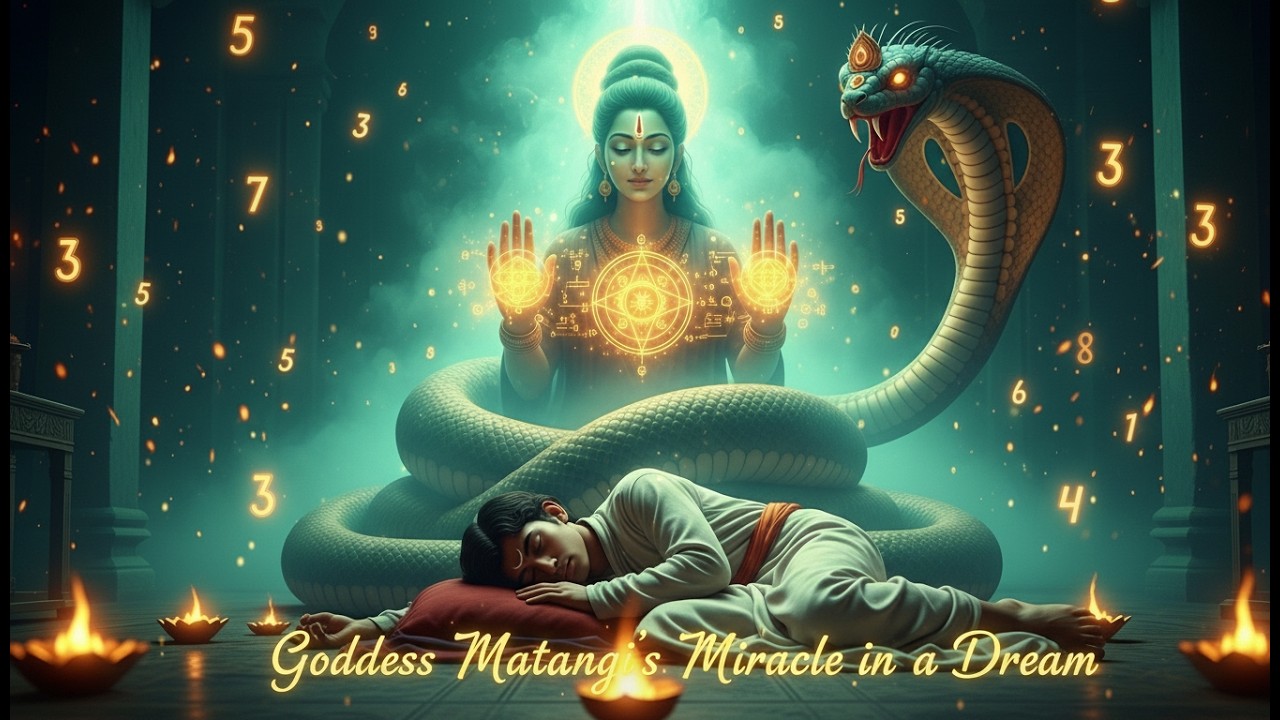 Goddess Matangi’s Miracle in a Dream | Matangi Nag AI Generated 🔥