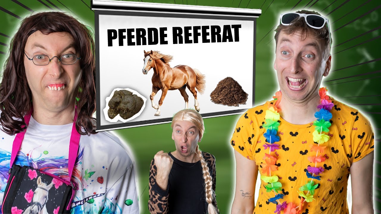 Pferdemädchen Mareike hält ein Pferdereferat🐴🌈💘