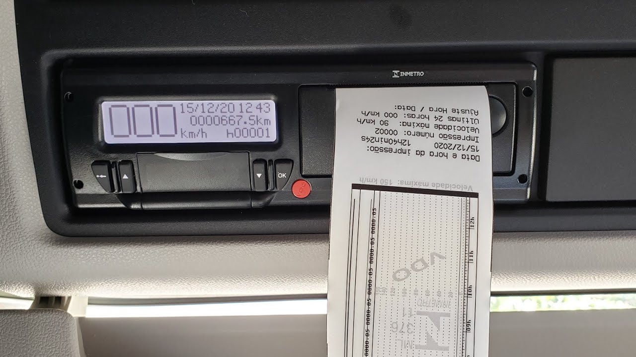 CONHEÇA O NOVO TACOGRAFO DIGITAL DA SCANIA!!!