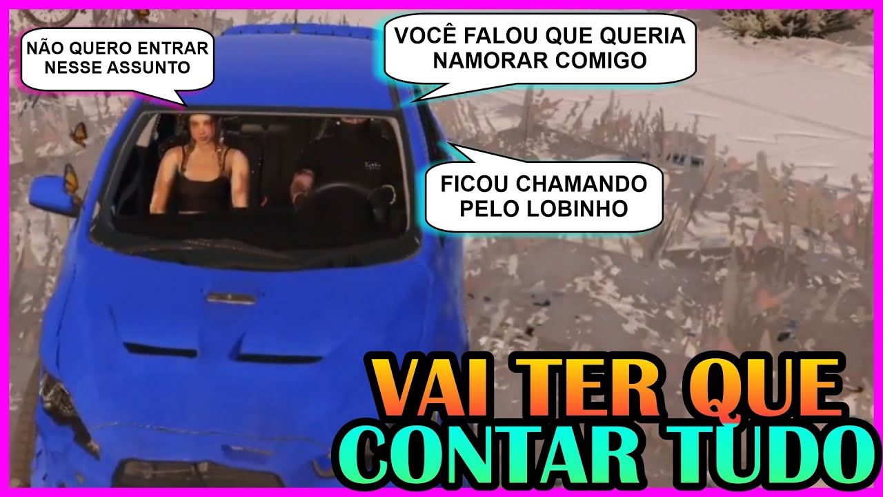 PUDIM (CRESCIDA) NÃO QUER FALAR DO LOBINHO PARA O HADES | AREA Z- GTA-RP