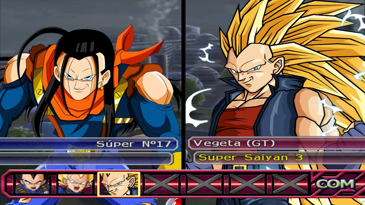 Dragon Ball Z Budokai Tenkaichi 3 - Súper 17 VS Vegeta GT SSJ3 Red Potara *Epic Battle (1080p)