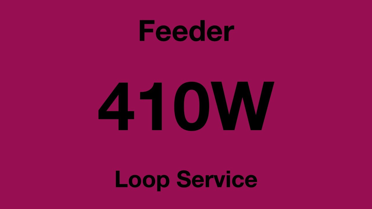 [SBS Transit] Feeder Bus Service 410W Hyperlapse