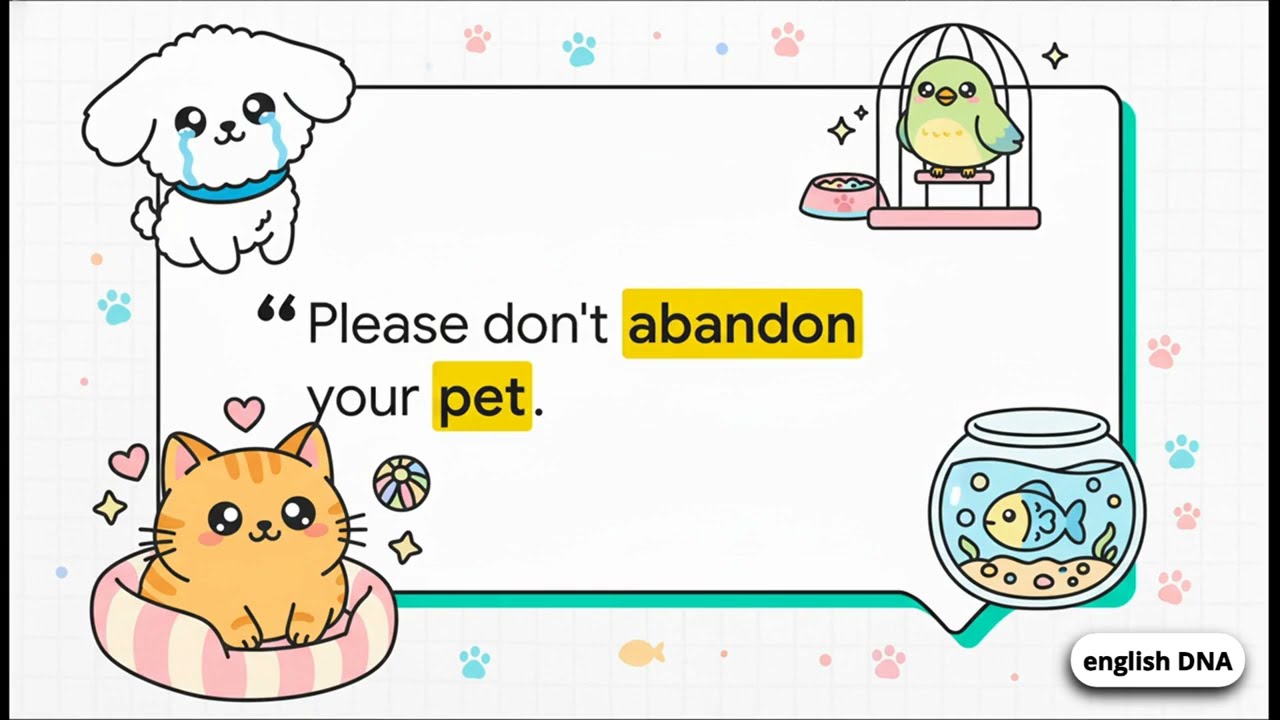 abandon - english DNA